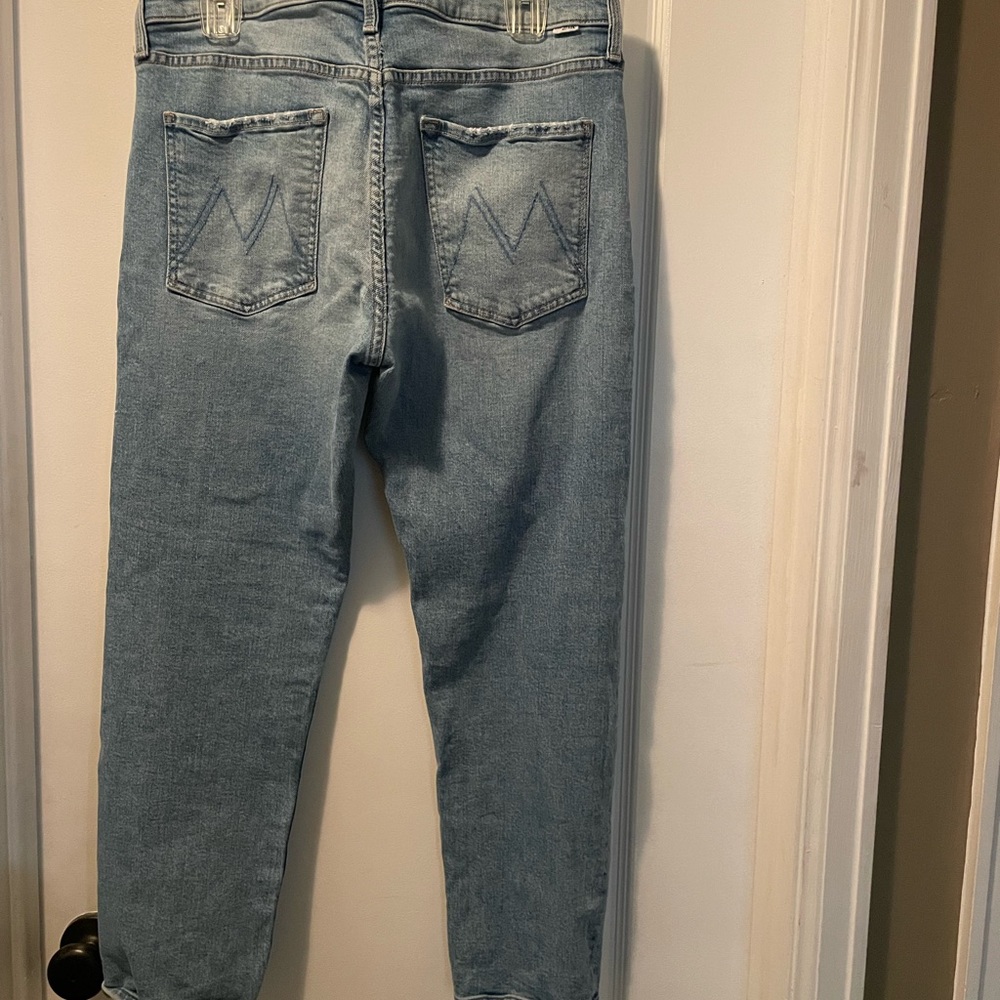 MOTHER The Scrapper Ankle Jeans
